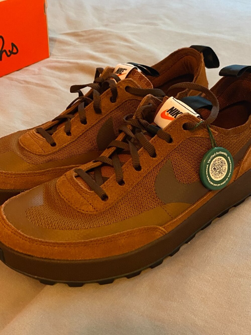 Tom Sachs General Purpose Shoe Pecan/Dark field brown